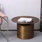 Metal Pedestal End Table Round Solid Color Side End Table for Living Room Clearhalo 'Coffee & Accent Tables' 'End & Side Tables' 'end_side_table' 'end_side_tables' 'furn' 'furn_end_side_tables' 'Furniture' 'furniture_end_side_table' 'Living Room Furniture' 1200x1200_bac5b72e-42b6-435d-aa3b-9175269bf765