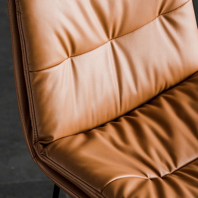 Nordic Iron Simple Barstool Indoor Tall Stool with Leather Seat Clearhalo 'Bar Furniture' 'Bar Stools' 'bar_stools' 'furn' 'furn_bar_stools' 'furniture_bar_stools' 'Kitchen & Dining Furniture' 'kitchen&dining_furn' 'kitchen' 'kitchen_furn' Furniture' 1200x1200_bac915c5-82b2-49e3-92a7-0d3afffa24b3