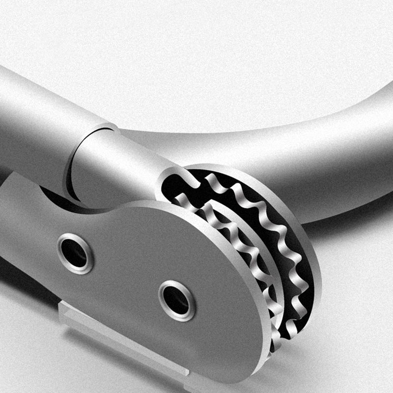 Positievergrendeling Recliner Handmatige handle Lumbale ondersteuningsstandaard Recliner