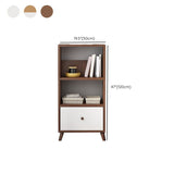 Wooden Accent Cabinet Grooves Handle Design Storage Cabinet with Drawer Clearhalo 'Cabinets & Chests' 'cabinets_chests' 'furn' 'furn_cabinets_chests' 'Furniture' 'Living Room Furniture' 1200x1200_bacd2517-d661-4ca6-bb49-76c202cd3514