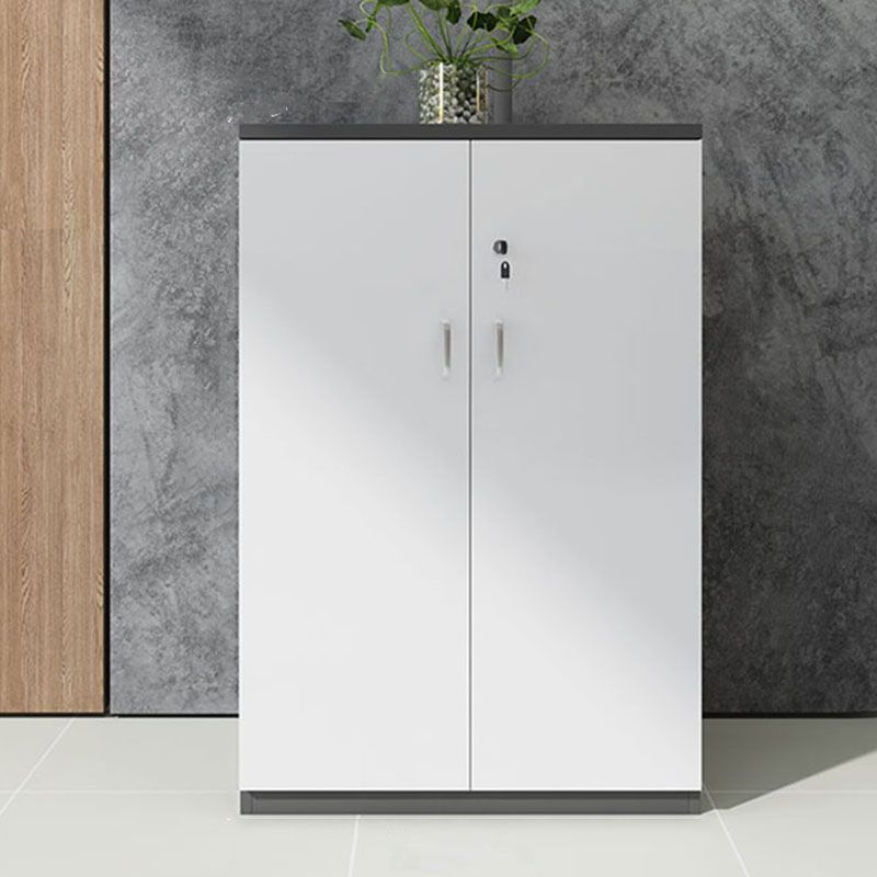 Moderner vertikaler Aktenschrank Holzlagerschrank für Home Office