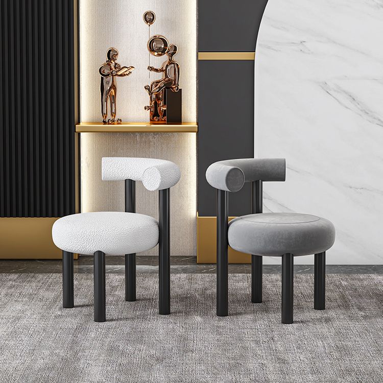 Modern Round Set Dining Chair 30"H Open Back Dining Side Chair for Restaurant Clearhalo ' kitchen&dining_furn' 'Dining Chairs' 'Dining Tables & Seating' 'dining_chair' 'furn' 'furn_dining_chair' 'Furniture' 'furniture_dining_chair' 'Kitchen & Dining Furniture' 'kitchen' 1200x1200_bad0548b-adc0-495e-a957-bc5514f81aa2