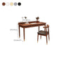 Bureau de bureau d'écriture à domicile moderne Glam Bureau de bureau massif, 29,5 "H