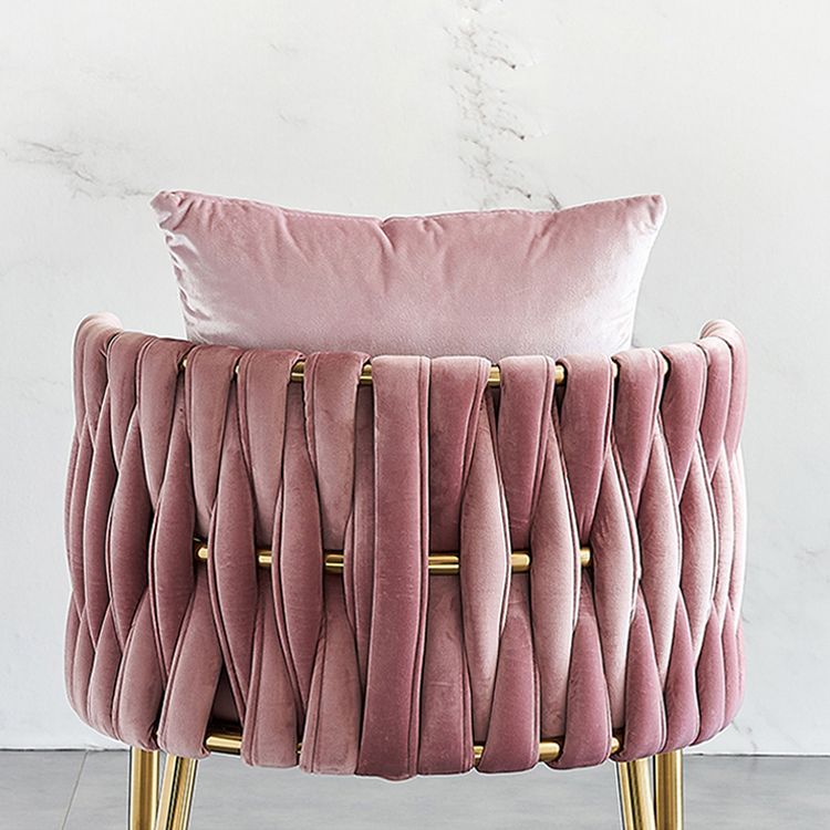 Minimalist Style Arm Chair Upholstered Barrel Back Single Dining Chair for Home Use Clearhalo ' kitchen&dining_furn' 'Dining Chairs' 'Dining Tables & Seating' 'dining_chair' 'furn' 'furn_dining_chair' 'Furniture' 'furniture_dining_chair' 'Kitchen & Dining Furniture' 'kitchen' 1200x1200_bad3791a-72bc-498f-b87c-5334cfacb9ab