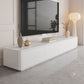 Modern TV Media Stand 16" W Enclosed Storage TV Stand Console with Drawers Clearhalo 'furn' 'furn_tv_stands_entertainment_centers' 'Furniture' 'Living Room Furniture' 'TV Stands & Entertainment Centers' 'TV Stands & Media Storage Furniture' 'tv_stands_entertainment_centers' 1200x1200_bad4ed1e-9744-4aea-a380-b9684406a661