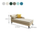 Chaise tapizado de estilo moderno para salón, sillón con brazos redondos
