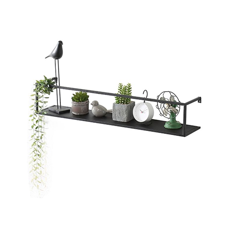 Industrial Style Metal Bookcase Wall Mounted Rectangular Shelves Clearhalo 'Bookcases' 'furn' 'furn_bookcases' 'Furniture' 'furniture_bookcases' 'kitchen' 'kitchen_bookcases' 'Living Room Furniture' 'Office Furniture' 1200x1200_bad606b6-757e-4da8-a1a1-fa73bcfd3419