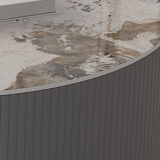 Modern Round End Table Living Room No Distressing Side Table with Drawers Clearhalo 'Coffee & Accent Tables' 'Coffee Tables' 'coffee_tables' 'furn' 'furn_coffee_tables' 'Furniture' 'Living Room Furniture' 1200x1200_bad85705-cead-47e5-9d36-4bc220addb07