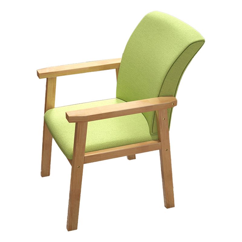 Matte Finish Contemporary Arm Chair Upholstered Solid Back Single Dining Chair Clearhalo ' kitchen&dining_furn' 'Dining Chairs' 'Dining Tables & Seating' 'dining_chair' 'furn' 'furn_dining_chair' 'Furniture' 'furniture_dining_chair' 'Kitchen & Dining Furniture' 'kitchen' 1200x1200_bad86c47-5813-4a76-b9b5-a118ba8ee228