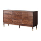 Rectangular Rubberwood Chest Mid-Century Modern Accent Chest with 9 Drawers Clearhalo 'Cabinets & Chests' 'cabinets_chests' 'furn' 'furn_cabinets_chests' 'Furniture' 'Living Room Furniture' 1200x1200_bad98a63-02bb-4e24-bb04-03a8791a3ff3