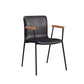 Industrial Metal Chair Dining Room Faux Leather Upholstered Arm Chair Clearhalo 'Dining Chairs' 'Dining Tables & Seating' 'dining_chair' 'furn' 'furn_dining_chair' 'Furniture' 'Kitchen & Dining Furniture' 1200x1200_badaa90f-3a47-43e6-bcbd-66258cb0aa88