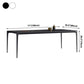 Simple Kitchen Rectangle Shape Dining Table Sintered Stone Top Dining Table with 4 Legs Base Clearhalo ' dining_table' 'Dining Tables & Seating' 'Dining Tables' 'furn' 'furn_dining_table' 'Furniture' 'furniture_dining_table' 'Kitchen & Dining Furniture' 'kitchen&dining_furn' 'kitchen' 'kitchen_dining_table' 1200x1200_badd75c4-a33b-4cec-bee5-fa92eefc6f9a