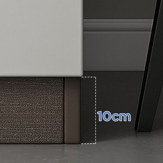 Tavolo laboard in legno ingegnerizzato server moderno con porta di vetro