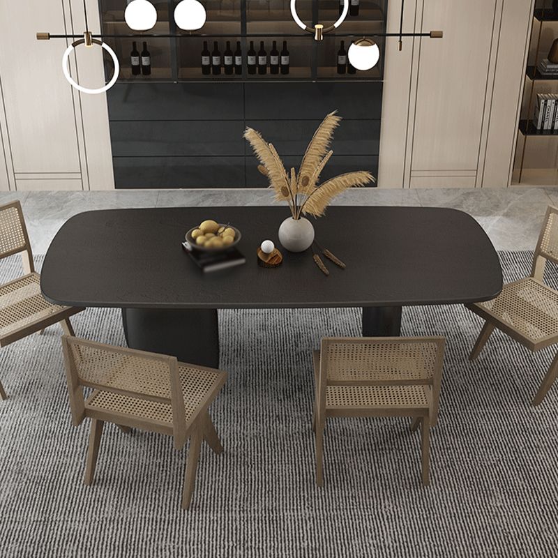 Pine Solid Wood Tripod Dining Table Modern Rectangle Dining Room Kitchen Home Furniture Clearhalo 'Dining Tables & Seating' 'Dining Tables' 'dining_table' 'furn' 'furn_dining_table' 'Furniture' 'furniture_dining_table' 'Kitchen & Dining Furniture' 'kitchen' 'kitchen_dining_table' 1200x1200_bae3d15f-ac20-4aa7-a7fd-ba1c5ce2a217