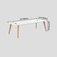 Manufactured Wood Contemporary Rectangle Table White Wood Top Table with 4 Legs Clearhalo ' dining_table' 'Dining Tables & Seating' 'Dining Tables' 'furn' 'furn_dining_table' 'Furniture' 'furniture_dining_table' 'Kitchen & Dining Furniture' 'kitchen&dining_furn' 'kitchen' 'kitchen_dining_table' 1200x1200_bae449d5-a336-4048-b440-b33554b16be4