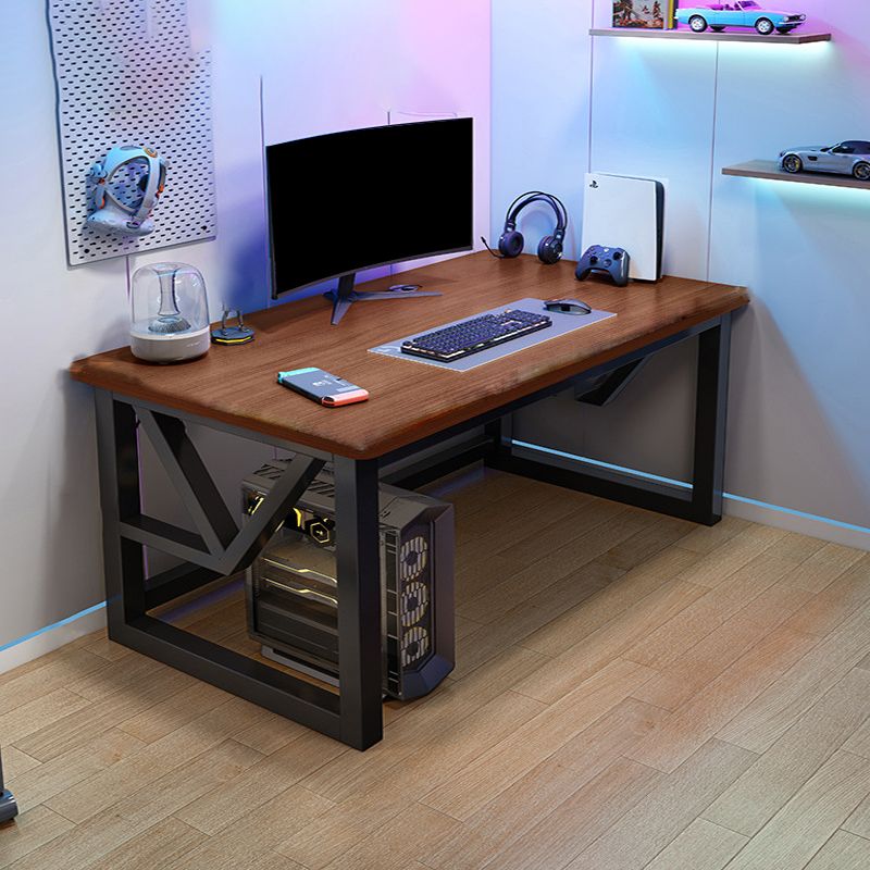 Cable Management 29.5-inch Computer Desk Rectangular Office Desk ...