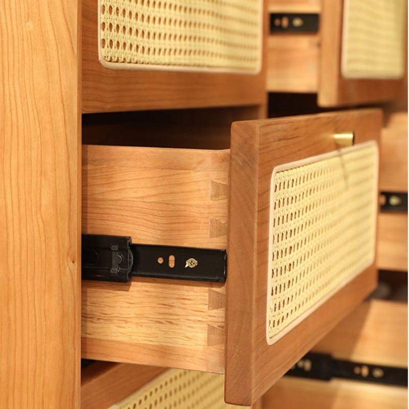 Contemporary Chest Rectangle Pine with Drawer Knobs Straight Legs Accent Chest Clearhalo 'Cabinets & Chests' 'cabinets_chests' 'furn' 'furn_cabinets_chests' 'Furniture' 'Living Room Furniture' 1200x1200_baeb8081-5f79-4180-934e-3b0f941443ef