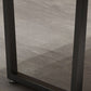 Industrial Solid Wood Dining Table Set 1/2/5 Pieces Rectangle Dining Set