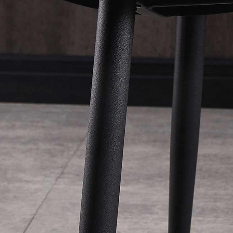 Contemporary Metal Dining Room Chairs Armless Upholstered Side Chair for Home Use Clearhalo ' kitchen&dining_furn' 'Dining Chairs' 'Dining Tables & Seating' 'dining_chair' 'furn' 'furn_dining_chair' 'Furniture' 'furniture_dining_chair' 'Kitchen & Dining Furniture' 'kitchen' 1200x1200_baf13968-daef-4fc2-a910-34223c6e0e60