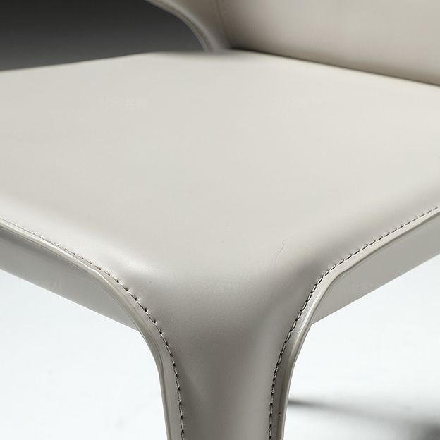 Faux Leather Upholstered Side Chair Indoor Dining Side Chair for Dining Room Clearhalo 'Dining Chairs' 'Dining Tables & Seating' 'dining_chair' 'furn' 'furn_dining_chair' 'Furniture' 'Kitchen & Dining Furniture' 1200x1200_baf27cc8-234e-478f-ab86-4626667d192f