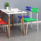 Contemporary Plastic Dining Room Chairs Open Back Dining Side Armless Chair for Restaurant Use Clearhalo ' kitchen&dining_furn' 'Dining Chairs' 'Dining Tables & Seating' 'dining_chair' 'furn' 'furn_dining_chair' 'Furniture' 'furniture_dining_chair' 'Kitchen & Dining Furniture' 'kitchen' 1200x1200_baf2ce4c-18ff-497c-b941-a46f9a90e5ae