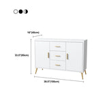 Sideboard Sideboard Glam Sideboard in pietra con porta e cassetto per la cucina