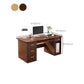 Engineered Wood Writing Desk Modern Executive Desk with Drawers Clearhalo 'furn' 'furn_office_desk' 'Furniture' 'Office Desks' 'Office Furniture' 'office_desk' 1200x1200_bafa376e-4a6c-4f11-925c-128a3fdb7b68
