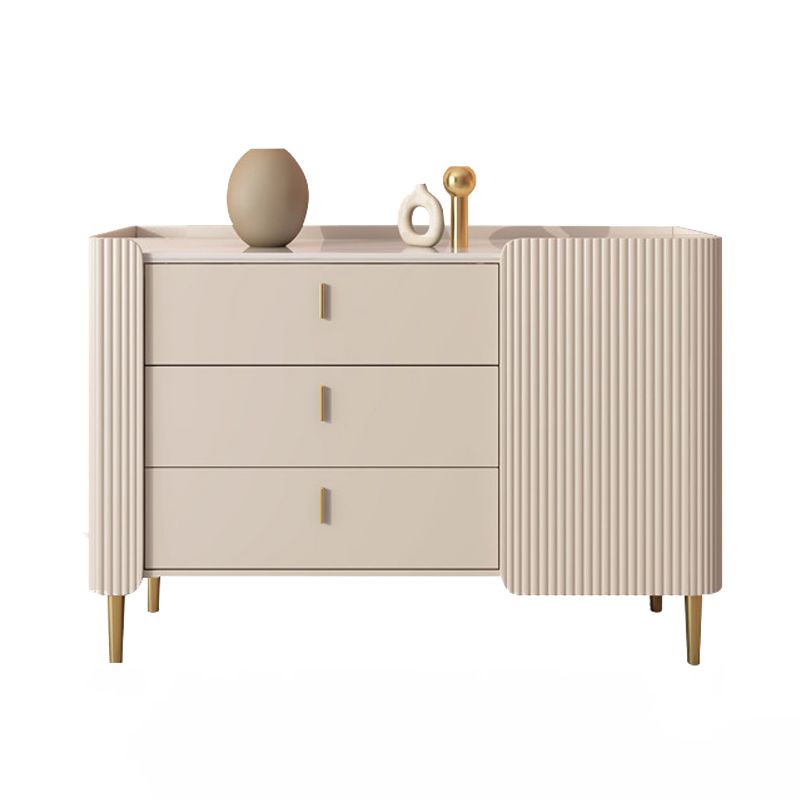 Contemporary Sideboard Stone Sideboard Cabinet with Doors for Kitchen Clearhalo 'buffet_sideboard' 'Buffets & Sideboards' 'furn' 'furn_buffet_sideboard' 'Furniture' 'Kitchen & Dining Furniture' 1200x1200_bafad139-d0ae-4951-baf2-a90a90f76446