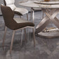Nordic Glam Sintered Stone Round Table Set 1/4/5/7 Pieces Dining Set for Kitchen Clearhalo 'Dining Room Sets' 'Dining Tables & Seating' 'dining_room_set' 'furn' 'furn_dining_room_set' 'Furniture' 'Kitchen & Dining Furniture' 1200x1200_bafdbd6d-3d5a-4d02-9d3f-17190ce9dbf3