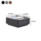 Square Square Block Base Design Slate Plate Table Plate with Drawer Coffee Table Clearhalo 'Coffee & Accent Tables' 'Coffee Tables' 'coffee_tables' 'furn' 'furn_coffee_tables' 'Furniture' 'Living Room Furniture' 1200x1200_bafeba23-1f4b-4269-9c20-a6419e26e406
