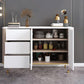 Armadi glam per pranzo buffet a 3 cassetto e sideboard a buffet a 2 porte