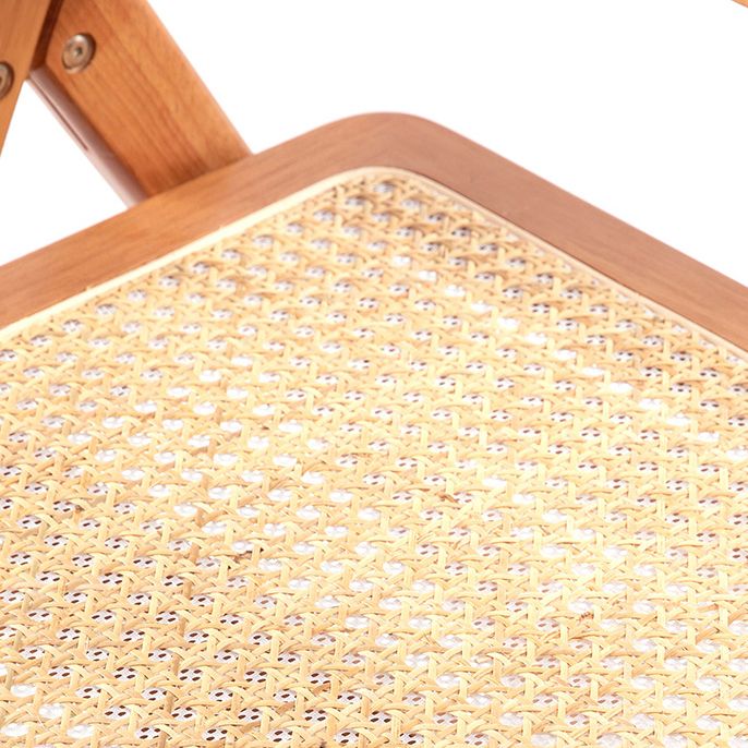 Moderne stijl vouwen eetstoel houten open achterkant stoel voor woonkamer