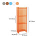 9.84"W Bookshelf Glam Style Closed Back Acrylic Bookcase for Office and Study Room Clearhalo 'Bookcases' 'furn' 'furn_bookcases' 'Furniture' 'furniture_bookcases' 'kitchen' 'kitchen_bookcases' 'Living Room Furniture' 'Office Furniture' 1200x1200_bb033092-5a0c-4a2f-b385-002b9c216567