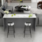 Modern Indoor Bar Stool Table White Marble Rectangle Counter Table Clearhalo 'Bar Furniture' 'Bar Tables' 'bar_tables' 'furn' 'furn_bar_tables' 'Furniture' 'Kitchen & Dining Furniture' 1200x1200_bb042e7e-c084-492d-93c6-dec933ef5e98