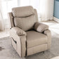 Faux Leather Recliner Chair with Lumbar Metal Frame Standard Recliner Clearhalo 'Chairs & Seating' 'furn' 'furn_recliners' 'Furniture' 'Living Room Furniture' 'Recliners' 1200x1200_bb06b793-fc69-49aa-a135-05f7618a188b