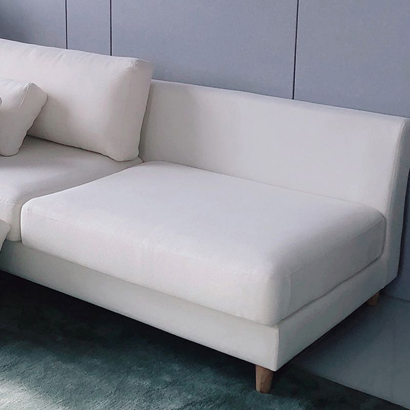 28.3 "H Hedendaags linnen kussen Top Arm Loveseat voor appartement