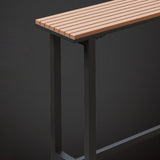 Industrial Bar Height Pub Table Rectangle Pub Height Dining Table Clearhalo 'Bar Furniture' 'Bar Tables' 'bar_tables' 'furn' 'furn_bar_tables' 'Furniture' 'Kitchen & Dining Furniture' 1200x1200_bb07c63c-ef2d-41d7-b4a4-6394b96599a8