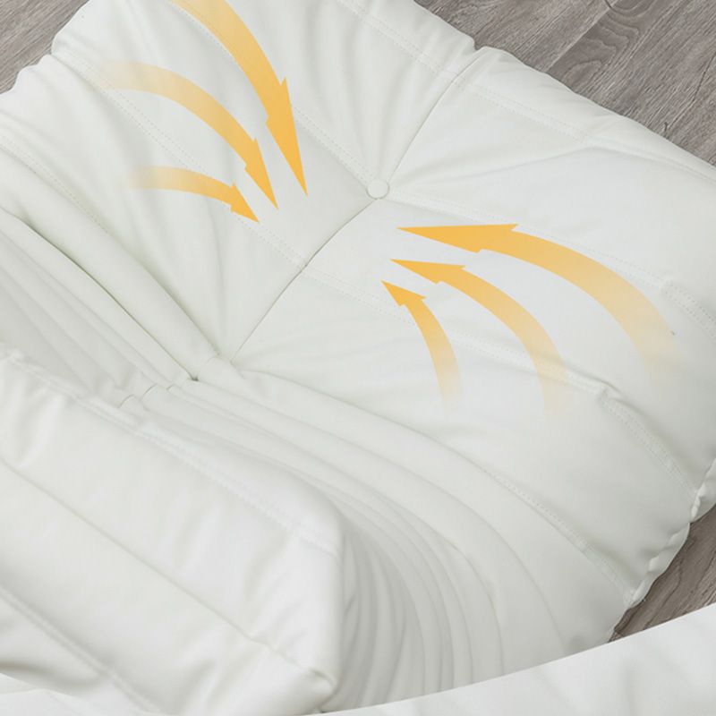 Ultra-Modern Tufted Cushions Armless Living Room Standard Seating