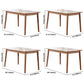 Rectangular Modern Style Solid Wood Table 4 Legs Dining Table for Home Clearhalo ' dining_table' 'Dining Tables & Seating' 'Dining Tables' 'furn' 'furn_dining_table' 'Furniture' 'furniture_dining_table' 'Kitchen & Dining Furniture' 'kitchen&dining_furn' 'kitchen' 'kitchen_dining_table' 1200x1200_bb0b4d6a-d73e-4580-99d2-12811802bfef