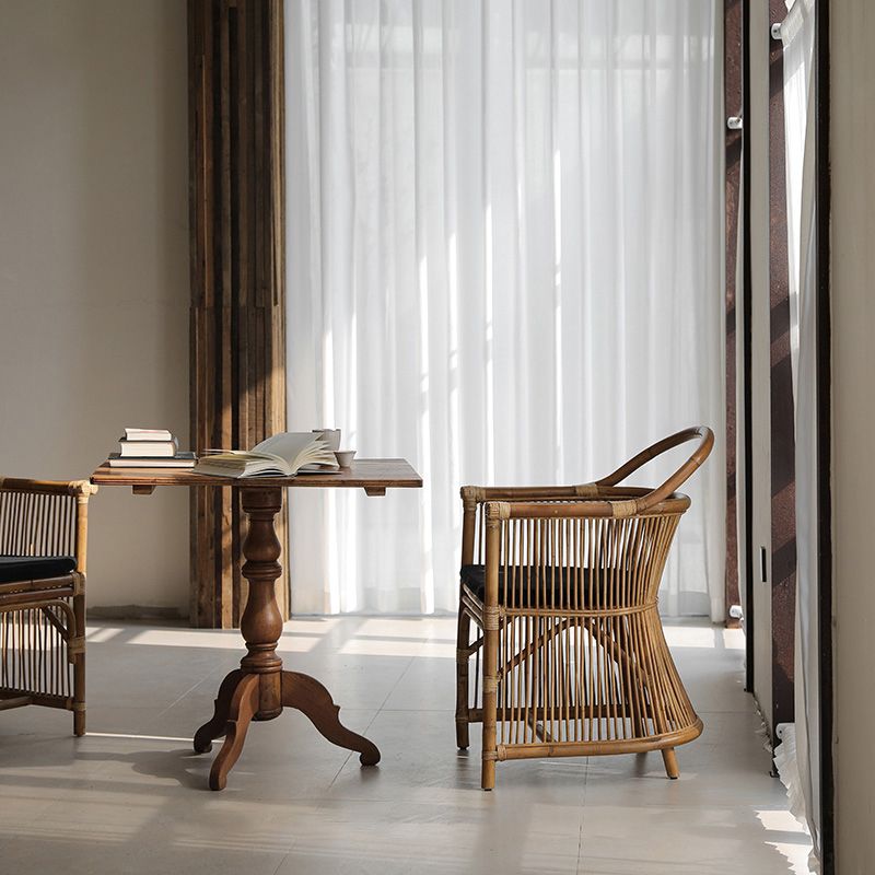 Moderne stijl armstoel lat achter dineren accent stoel voor keuken