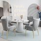 Traditional Luxury Dining Table White Sintered Stone Table for Home