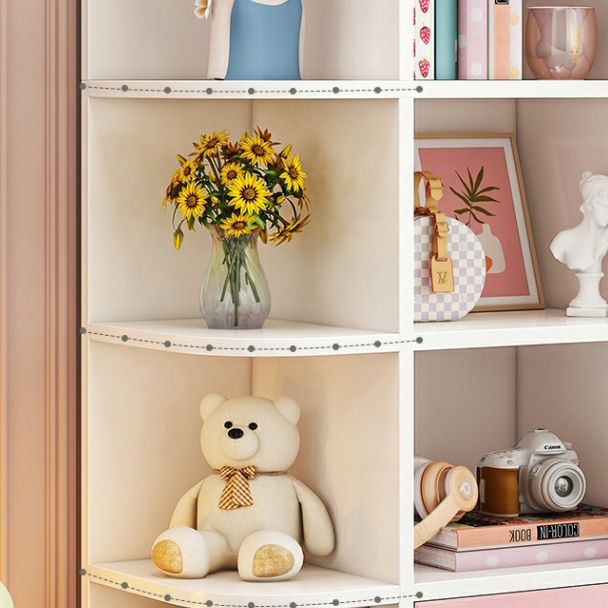 Modern Style Bookshelf Wood Closed Back Bookcase for Home Office Clearhalo 'Bookcases' 'furn' 'furn_bookcases' 'Furniture' 'Office Furniture' 1200x1200_bb15fab6-b681-4b4f-810c-a286080f68a2