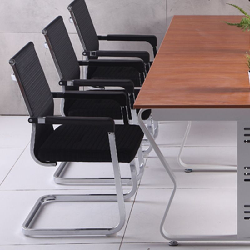 Middle/High Back Desk Stoel Sponge Mesh Cushion Bow Bureau stoel