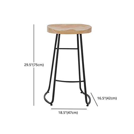 Iron Bar Stool Home Living Room Milk Tea Shop High Stool Bar Creative Modern Style Clearhalo 'Bar Furniture' 'Bar Stools' 'bar_stools' 'furn' 'furn_bar_stools' 'furniture_bar_stools' 'Kitchen & Dining Furniture' 'kitchen&dining_furn' 'kitchen' 'kitchen_furn' Furniture' 1200x1200_bb1a6337-bd03-48e8-aa0a-c93c5c369acc