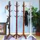 Traditionele ingang Hall Tree Ash vaste houten rek met jashaken