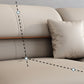Contemporary Pillow Top Arm Sectional Sofa 34.65"H Cushion Back Sofa Clearhalo 'furn' 'furn_sectionals' 'Furniture' 'furniture_sectionals' 'Living Room Furniture' 'Sectionals' 1200x1200_bb1bd37d-ea6a-414f-9f00-6e1cbe508d90