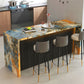 Moderne stijl stenen rechthoek bar wijntafel tafel voor woonkamer