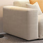 Scandinavian Tight Back Square Arm Sofa/Sectional with Stationary for Living Room Clearhalo 'furn' 'furn_sectionals' 'Furniture' 'Living Room Furniture' 'Sectionals' 1200x1200_bb1ed246-6434-4377-bbb5-12ac7212ee85