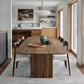 Modern Rectangle Dining Site Table Solid Wood Double Pedestal Kitchen Dining Table Clearhalo 'Dining Tables & Seating' 'Dining Tables' 'dining_table' 'furn' 'furn_dining_table' 'Furniture' 'furniture_dining_table' 'Kitchen & Dining Furniture' 'kitchen' 'kitchen_dining_table' 1200x1200_bb212bb4-1b5a-44fb-aaec-902b2eab7ccd