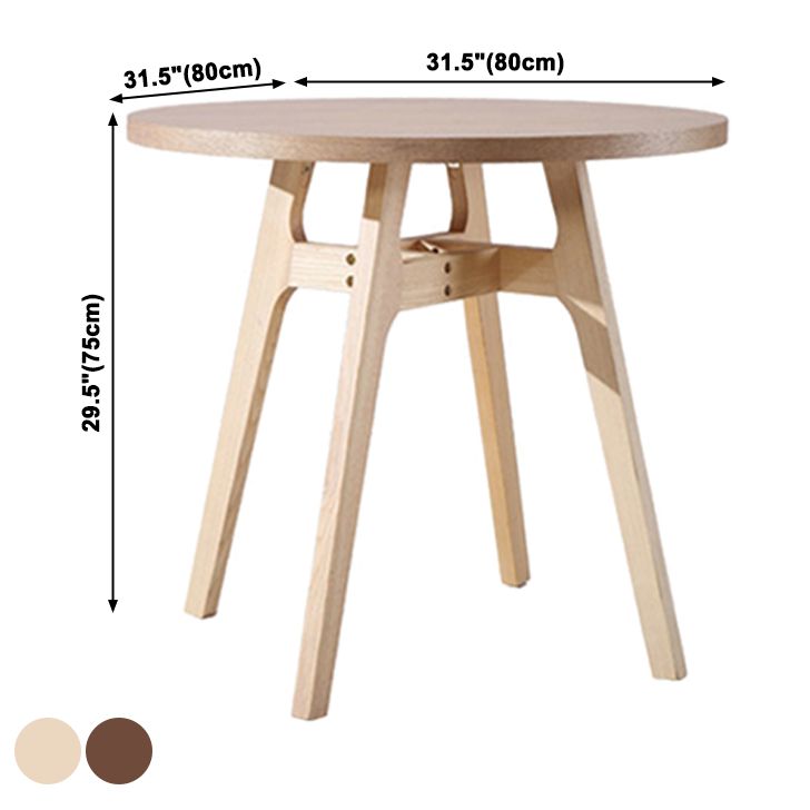 Solid Wood Dining Table Contemporary Style Dining Site Table with 4 Legs Clearhalo ' dining_table' 'Dining Tables & Seating' 'Dining Tables' 'furn' 'furn_dining_table' 'Furniture' 'furniture_dining_table' 'Kitchen & Dining Furniture' 'kitchen&dining_furn' 'kitchen' 'kitchen_dining_table' 1200x1200_bb225b11-2db9-4ccb-94bc-087d84ef048b
